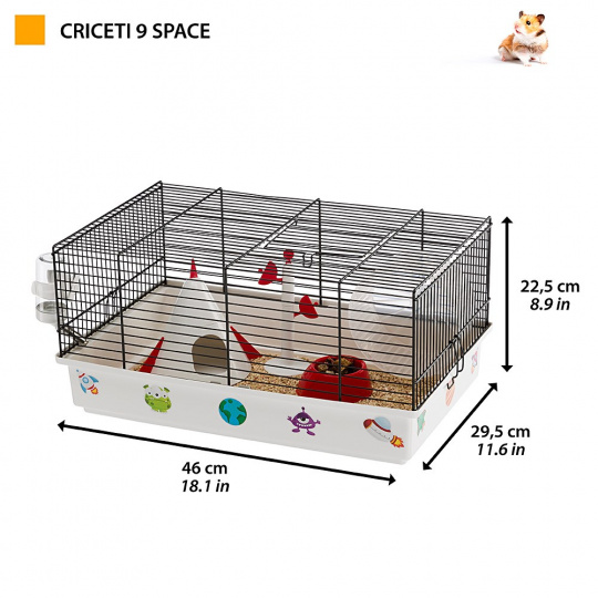 FERPLAST Criceti 9 Space - Klec