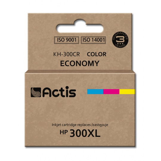 Actis KH-300CR Inkoust (náhrada za HP 300XL CC644EE; standardní; 21 ml; barevný)