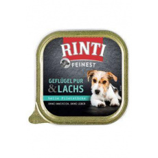 Rinti Dog Feinest vanička drůbež+losos 150g Rinti Dog Feinest vanička drůbež+losos 150g