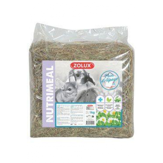 Seno NUTRIMEAL s mátou a heřmánkem 1kg Zolux Seno NUTRIMEAL s mátou a heřmánkem 1kg Zolux