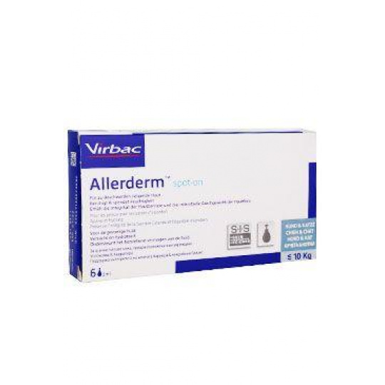 Allerderm Spot-on 6x2ml pro psy a kočky do 10kg