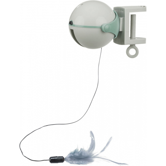 Catch It, automatická hračka pro kočky, 10 x 14 cm, bílá