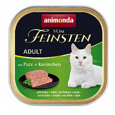 ANIMONDA paštika ADULT - krůta, králík pro kočky 100g