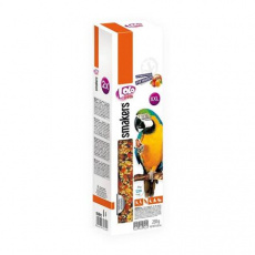 LOLO SMAKERS XXL 2 klasy ořech-ovoce pro velké papoušky 250g LOLO SMAKERS XXL 2 klasy ořech-ovoce pro velké papoušky 250g