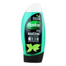 Radox sprchový gel Men 3v1 Mentol/čajovník 250ml