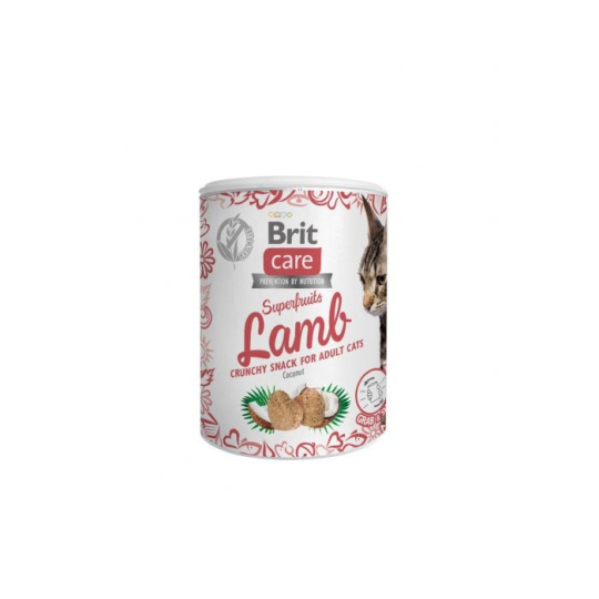 BRIT Care Cat Snack Superfruits Lamb - pamlsek pro kočky - 100 g