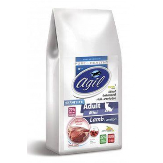 Agil Adult MINI Sensitive GF Lamb&Venison 2kg Agil Adult MINI Sensitive GF Lamb&Venison 2kg