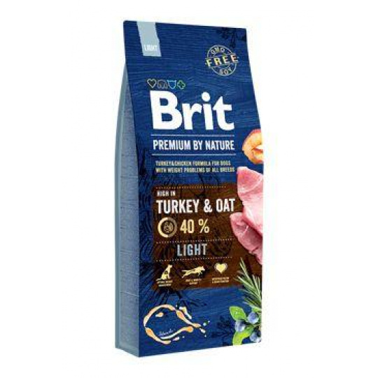 Brit Premium by Nature dog Light 15 kg
