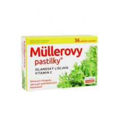 Dr.Muller Pastilky s Islandským lišejníkem 36ks Dr.Muller Pastilky s Islandským lišejníkem 36ks