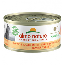 ALMO NATURE HFC Natural Tuňák a krevety - 70g