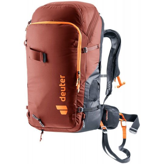 Lavinový batoh Deuter Alproof Tour 36 + 5 SL - redwood/black