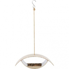 Oko - venkovní krmítko k zavěšení, 32,5 x 12 x 10,1 cm, hnědá - LIMITOVANÁ NABÍDKA