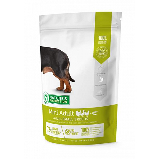 Natures P dog adult mini hydina 500 g