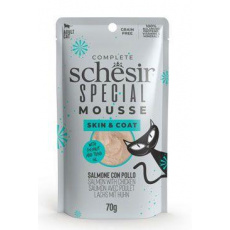 Schesir Cat kapsa Special Mousse Skin&Coat los/kuř 70g Schesir Cat kapsa Special Mousse Skin&Coat los/kuř 70g