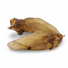KIDDOG 100% Natural Snack, hovädzie ucho - Jumbo XXL 20 - 28 cm / 1 ks voľne