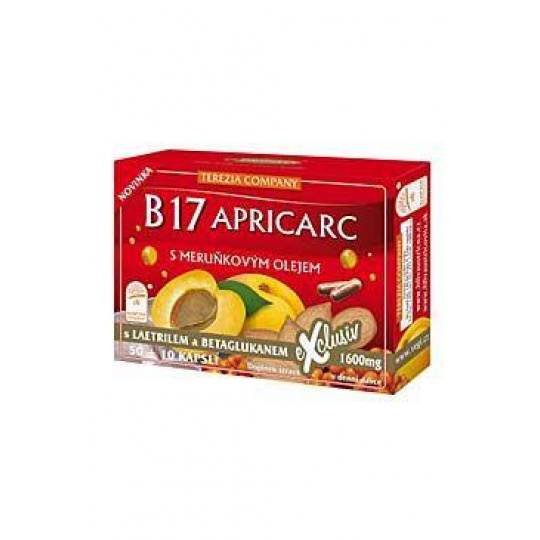 Vitamin B17 APRICARC s meruňkov. olejem 60cps TEREZIA