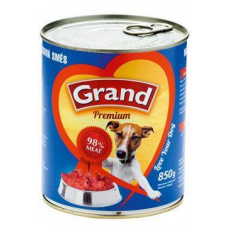 GRAND konz. pes mas.směs 850g GRAND konz. pes mas.směs 850g