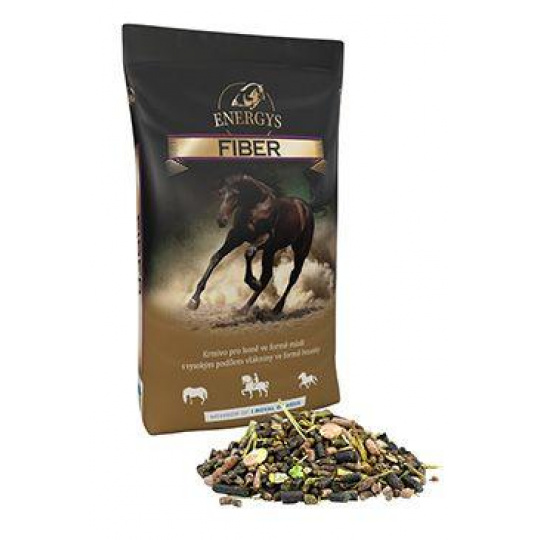 Krmivo pro koně ENERGYS Premium Fiber 20kg Krmivo pro koně ENERGYS Premium Fiber 20kg