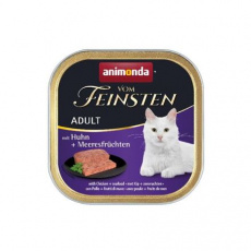 ANIMONDA paštika ADULT - kuře, mořské plody pro kočky 100g ANIMONDA paštika ADULT - kuře, mořské plody pro kočky 100g