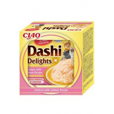 Churu Cat Dashi Delights Chicken with Salmon 70g Churu Cat Dashi Delights Chicken with Salmon 70g