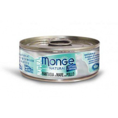 MONGE NATURAL mořské plody s kuřecím masem pro kočky 80 g MONGE NATURAL mořské plody s kuřecím masem pro kočky 80 g