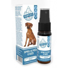 Sprej k péči o kůži pro psy TOPVET 10ml Sprej k péči o kůži pro psy TOPVET 10ml