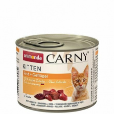 ANIMONDA konzerva CARNY Kitten - hovězí, telecí+ kuřecí 200g