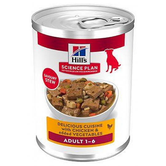 Hill's Can. SP Adult Chicken&Vegetable Konz.363g