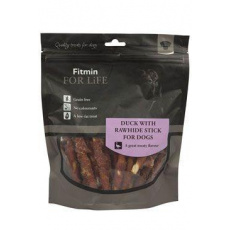 Pochoutka FFL dog treat Kachna na bůvolí tyčce 400g Pochoutka FFL dog treat Kachna na bůvolí tyčce 400g