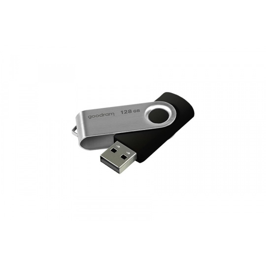 Goodram UTS2-1280K0R11 USB paměť 128 GB USB Typ-A 2.0 Černá, Stříbrná