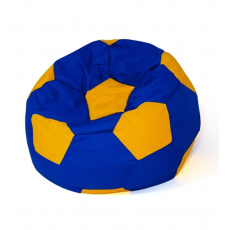 Sako taška pouffe Chrpová žlutá XXL 140 cm