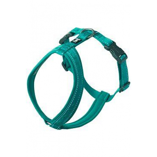 Postroj Y Hurtta Casual pávia zeleň 60-70cm