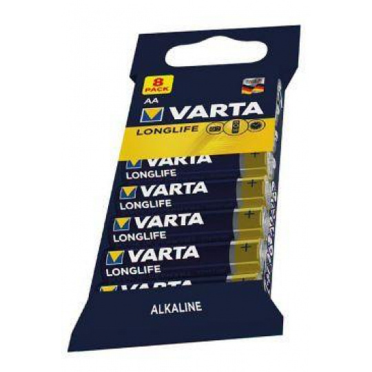 VARTA Batérie Longlife AA 8ks