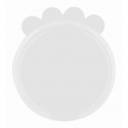 Víčko na konzervy, silikonové malé 7,6 cm/2 ks transparentní