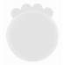 Víčko na konzervy, silikonové malé 7,6 cm/2 ks transparentní
