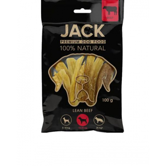 Pamlsok Jack hovädzie chudé kúsky 100g