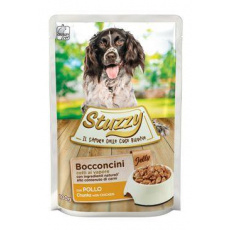Stuzzy Dog kapsa Adult kousky kuřecího 100g Stuzzy Dog kapsa Adult kousky kuřecího 100g
