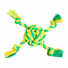Míč se 4 rameny HipHop bavlněný 29 cm / 255 g limetková, zelená Míč se 4 rameny HipHop bavlněný 29 cm / 255 g limetková, zelená