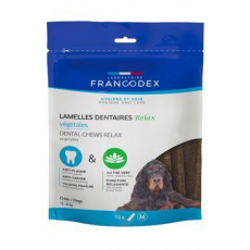 Francodex Relax žvýkací plátky M pro psy 15ks
