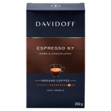 Davidoff Espresso 57 Dark & Chocolatey 250g mletá káva