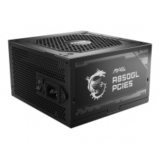 MSI MAG A850GL PCIE5 napájecí zdroj 850 W 20+4 pin ATX ATX Černá