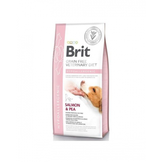 Brit Veterinary Diets GF dog Hypoallergenic 12 kg