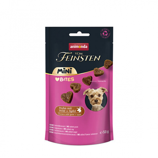 ANIMONDA VF Mini Bites pamlsky - kuře, zvěřina, jablko 50 g