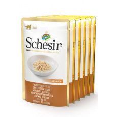 Schesir Cat kapsa Adult Monoprot. kuře 6x85g Schesir Cat kapsa Adult Monoprot. kuře 6x85g
