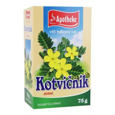 Čaj Apotheke Kotvičník zemní nať sypaný 75g