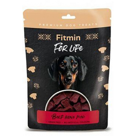 Fitmin FL dog poch. Hovězí mini kostička 70g