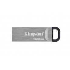 Kingston Technology DataTraveler Kyson USB paměť 128 GB USB Typ-A 3.2 Gen 1 (3.1 Gen 1) Stříbrná