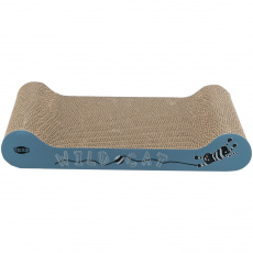 WILD CAT škrábací karton 41x7x24 cm modrý WILD CAT škrábací karton 41x7x24 cm modrý