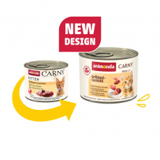 ANIMONDA konzerva CARNY Kitten - drůbeží koktejl 200g ANIMONDA konzerva CARNY Kitten - drůbeží koktejl 200g