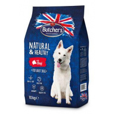 Butcher's Dog Natural&Healthy Dry s hovězím masem 10kg Butcher's Dog Natural&Healthy Dry s hovězím masem 10kg